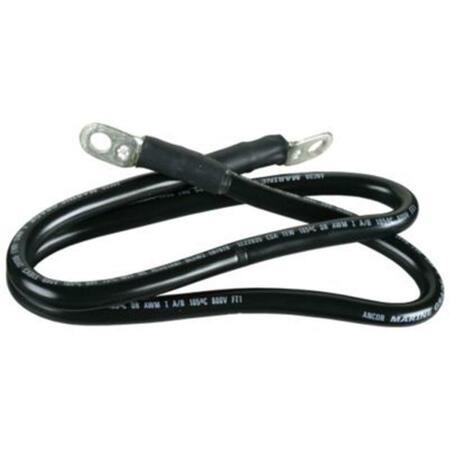 MARINCO Ancor Marine Grade Products Battery Cable Assembly - 18 in. Black 56500201